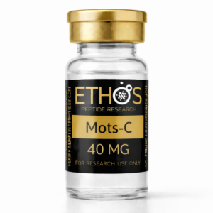 MOTS-c 40mg research peptide vial, ETHOS UK